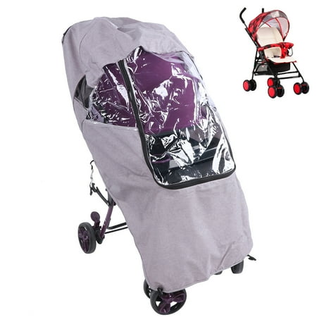 Cergrey Couverture De Pluie Universelle Pour Poussette De Bebe Accessoire De Couverture De Poussette Anti Poussiere Etanche A L Eau Housse De Pluie Pour Poussette Accessoire De Poussette Walmart Canada