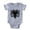 Heather Grey, variant on CafePress - Albanian_Eagle - Cute Infant Baby Football Bodysuit