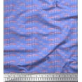 thumbnail image 1 of Soimoi Cotton Cambric Fabric Flamingo Bird Print Sewing Fabric Yard 56 Inch Wide, 1 of 3
