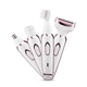 thumbnail image 1 of Depiladora Electrica  Bloosom Recargable De Facial Para Mujer 4 En 1 Blanco, 1 of 5