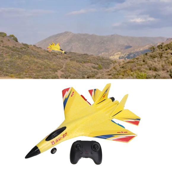 AVION RC DE ALA FIJA, Aeronave de Control Remoto de Simulación 2.4G Profesional inalámbrico para recolecció