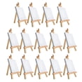 thumbnail image 1 of 14Pcs Mini Canvas and Easel Brush Set, Canvas Inch, Pre-Stretched Canvas, Mini Painting Kit, Kids Painting Party, 1 of 6