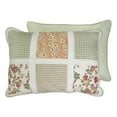 thumbnail image 4 of Donna Sharp Peach Rose 3PC Pieced Cotton Queen Set, 4 of 9