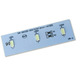 Wosijm WR55X26671 Refrigerator Freezer LED Light Board for GE Refrigerator -Replaces PS11767930 AP6035586