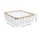 thumbnail image 2 of unbranded Cesta De De Hierro Plateada Para Almacenamiento Multifuncional En Hogar Y Tienda, 2 of 6