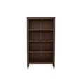 thumbnail image 3 of 4 Shelf Narrow Bookcase - Brown, 3 of 6