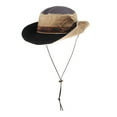 thumbnail image 2 of WITHMOONS Boonie Bush Hats Wide Brim Aztec Pattern Side Snap AC8726 (Black), 2 of 5