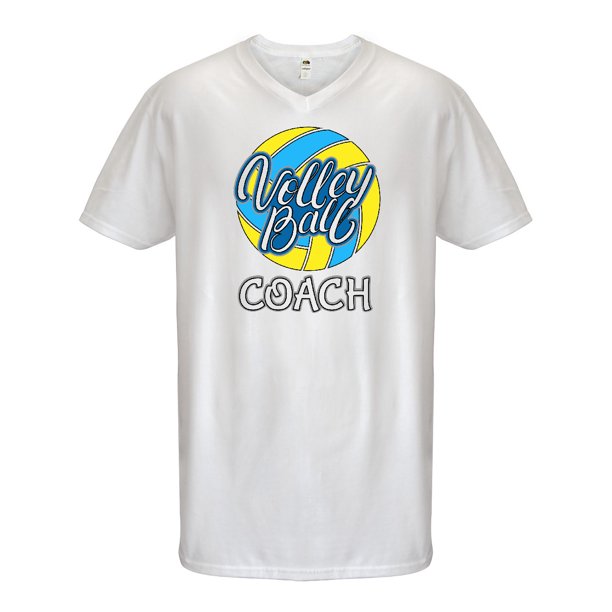 INKtastic Volleyball Coach Gift Men's VNeck TShirt