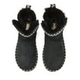 thumbnail image 5 of Fireside by Dearfoams Women's Perth Genuine Shearling Fold Down Bootie with Embroidery, 5 of 10