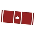 thumbnail image 1 of Lipstore Baseball Hitting Mat Anti Slip Batting Cage Mat for T Ball Teenagers Friends Red, 1 of 8