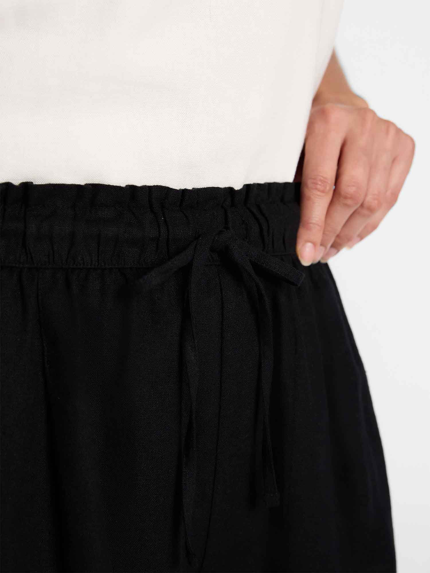 Time and Tru Women's Linen Blend Shorts, Sizes XS-XXXL