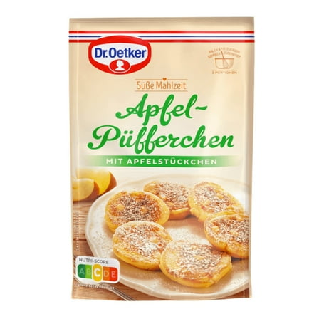 Dr. Oetker Süße Mahlzeit Apfelpüfferchen