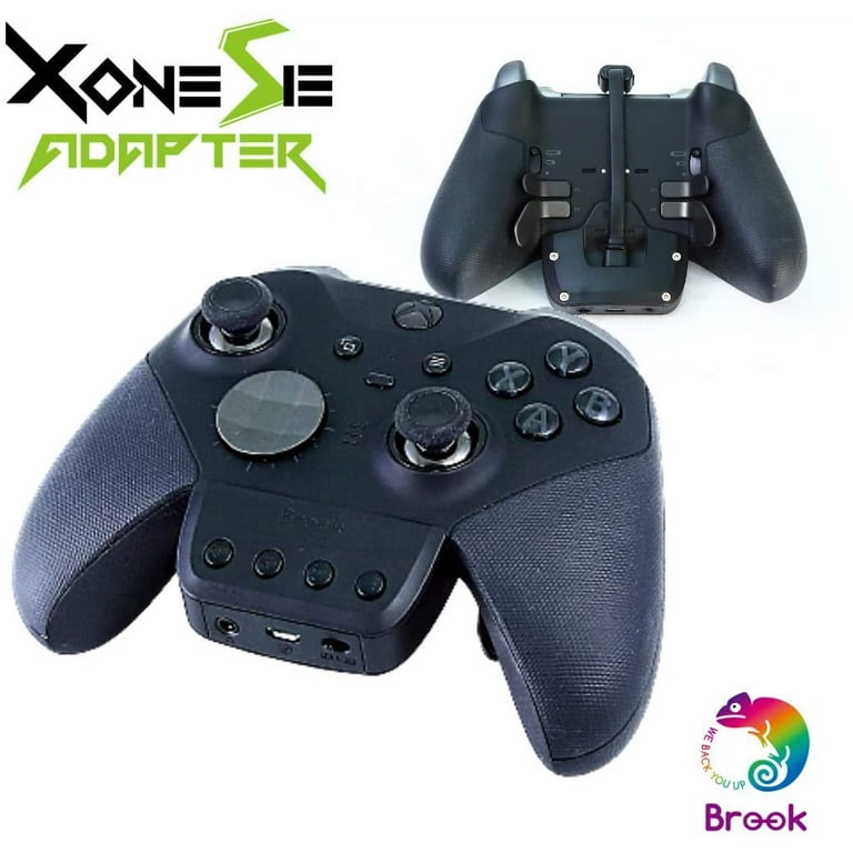 Power A Brook Xbox One Adapter SE for Xbox Elite Series 2 Wireless  Controller Support Xbox Series X/S Switch PS4 Xbox PC(XID) Motion Control  Turbo Remap • Price »