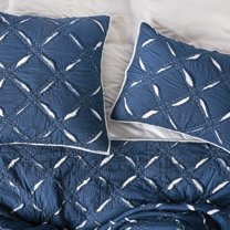 Parker Indigo Queen Quilt