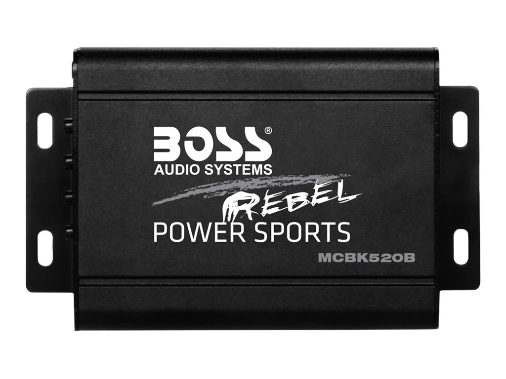 BOSS Audio Systems MCBK520B Motorcycle Speakers and Amplifier Audio Sound  System Bluetooth Channel Amplifier, Weatherproof, FM, USB, SD,  Auxiliary In, ATV UTV, For Stereo, Tweeters Walmart Canada