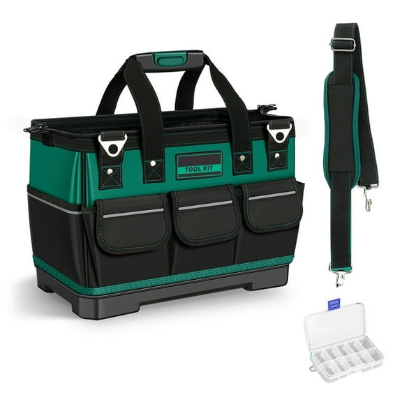 Ciwanning 16/18/20/23in Large Capacity Tool Storage Bag Waterproof Tool Bag with Adjustable Shoulder Straps for Man