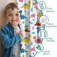 thumbnail image 3 of Kid Curtains,Cute Dinosaur Cartoon Pattern Kid Insulated Curtains Set Of 2,Bedroom Essentials,Toddler Room Decor 52"x84", 3 of 5