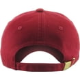 thumbnail image 4 of Marijuana Leaf Burgundy Dad Hat Baseball Cap Polo Style Adjustable Cannabis Weed Kush Pot Green 420 Grass Retro Ganja Stoner Hemp, 4 of 4