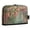 Enchanted Flowers Painting, variant on Standing Pencil Case with Base Large Capacity Stationery Pouch Pen Bag with Zipper for Women Men White Flowers with Blue Butterflies
