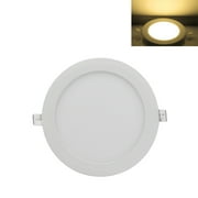 MultiEase 15W LED Ultra-thin Panel Light Round Recessed Ceiling Light Down Light, Neutral White