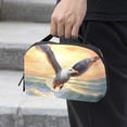 thumbnail image 2 of Seagull Travel Organizer Hard Drive Bags Cable Organizer Multi USB Cable Organizer Oxford Cloth Waterproof Electronics Storage Bag 5.9x9.44x3.14 in, 2 of 6