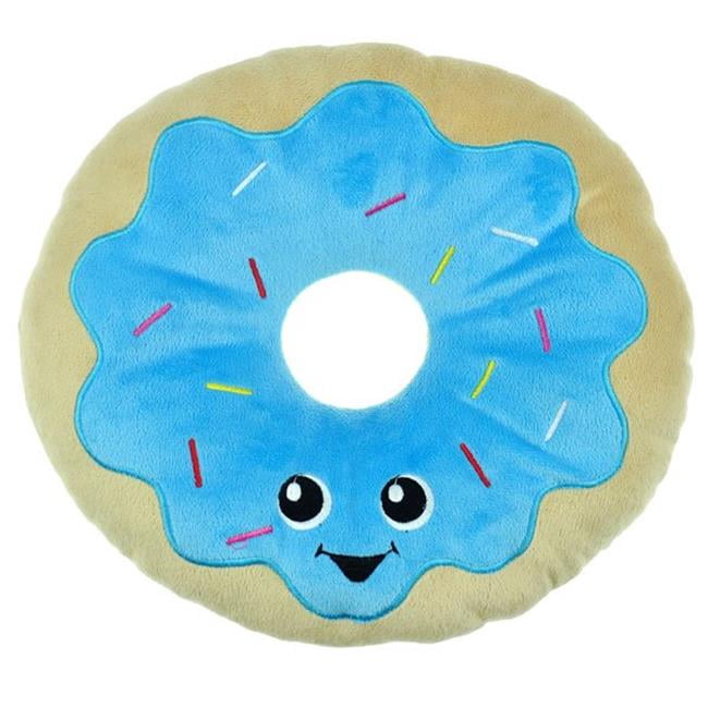 Chomper ZD2217 12 21 Food Junkeez Donut Plush Dog Toy Small Walmart