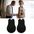 thumbnail image 4 of Lifting Chest Sticker, Silicone Strapless Breast Lift Tape  For Work Black,Skin Color, 4 of 8
