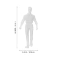 thumbnail image 2 of OFFIGAM 20Pcs Small Realistic Figure Model for Model Train Layout in 3.00X0.50X0.15Cm, 2 of 8