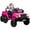 Pink, variant on Qaba 12V 7A Kids Electric RC Car, Toddler Ride on Toys w/ 4WD/2WD Switch, Gift for Boys & Girls, Pink