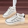 thumbnail image 1 of Sandalias informales mujer Fernando punta redonda antideslizantes transpirables fondo grueso ligeros Talla 37 blanco Zapatillas de deporte huecas, 1 of 8