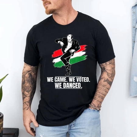 Hungarian Election 2026 Tisza Victory Dancing Politician T-Shirt