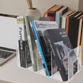thumbnail image 3 of BRIGHTFUFU 1Pack Magazine Rack Holder Clear Book Stand Acrylic for Books and Documents in Classrooms and Offices, 3 of 8