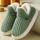 thumbnail image 5 of Qarigey Pantuflas cómodas y elegantes antideslizantes de Pluffi para hombres y mujeres Pantuflas cómodas de Pluffi Acogedoras Calzado verde 7/7.5 Reino Unido, 5 of 6