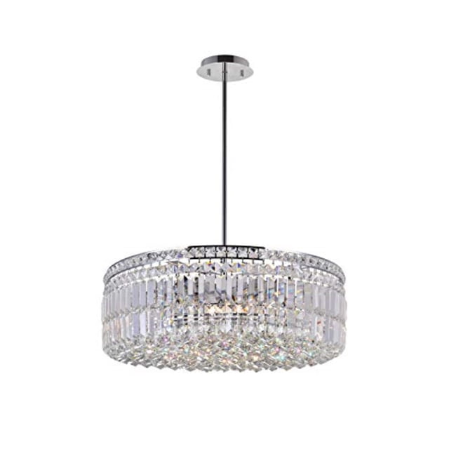 CWI Lighting Colisée 10 Lumières avec Finition Chromée