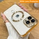 thumbnail image 2 of Funda de carga inalámbrica magnética de lujo para Magsafe para iPhone 14 13 12 11 Pro Max Plus funda blanda de silicona transparente chapada Dengxun unisex, 2 of 2