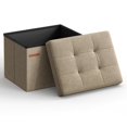 thumbnail image 1 of Otomana plegable SONGMICS Light Taupe ULSF102K01, 1 of 8