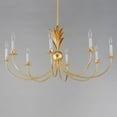 thumbnail image 2 of 2888GL Maxim Lighting Paloma - 8 Light Chandelier-17.5 Inches Tall and 36 Inches Wide-Gold Leaf Finish    -Traditional Installation, 2 of 5