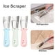 thumbnail image 4 of Billuyoard Raspador de hielo para refrigerador, pala de congelador Universal de acero inoxidable, dispositivos descongeladores, removedor de Type9 NO9, 4 of 6