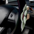 thumbnail image 5 of Panda 14.5 Inch Printing PVC Leather Steering Wheel Cover Car Wheel Cover Auto Accessories, 5 of 6