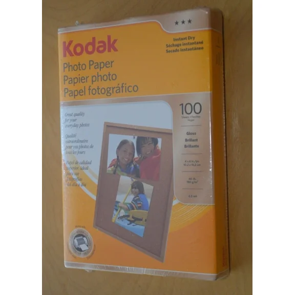 Kodak Photo Paper 4X6 100 Count