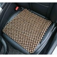 thumbnail image 2 of Excel Life Wooden Bead Seat Cover, Cooling Massage Design, Universal Fit for Cars, Trucks, Chairs, Non-Slip, 2 of 5