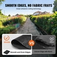thumbnail image 5 of Heavy Duty Weed Barrier Fabric, 3x100FT Woven PP Landscape Fabric, Weed Control Ground Cover for Garden & Driveway, Black Geotextile Mat, 5 of 11