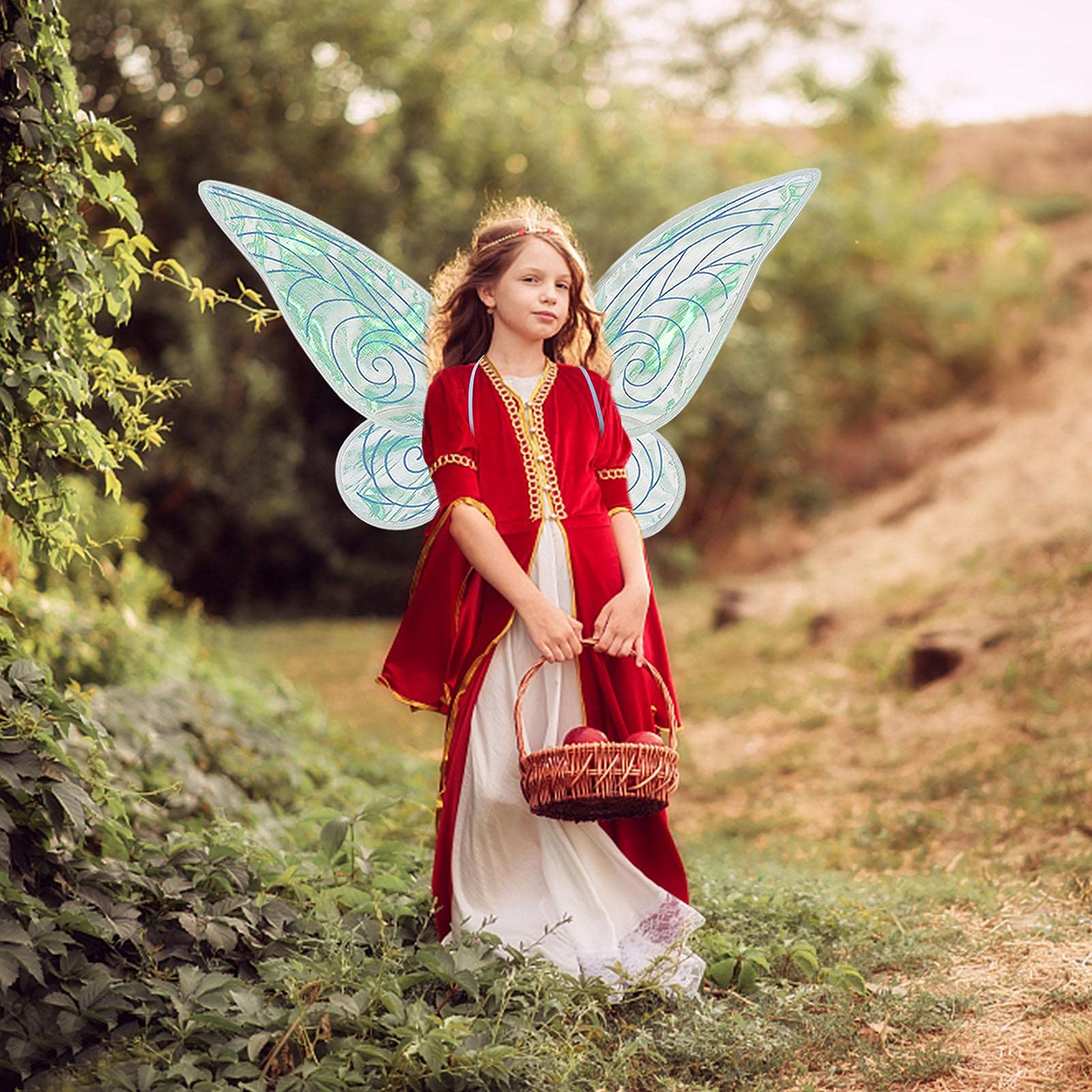 Dropship LED Fairy Wings Glowing Sparkle Butterfly Elf Princess Angel Wings  Halloween Party Cosplay Costumes Performance Photography Prop to Sell  Online at a Lower Price
