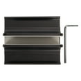 thumbnail image 1 of Soporte vertical para computadora portátil 3 en 1 Aleación de aluminio Tamaño ajustable Soporte para computadora portátil que ahorra espacio para una computadora portátil máxima de 17,3 pulgadas Negro, 1 of 1