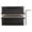 Black, variant on YAHHU Vertical Laptop Stand Aluminum Alloy Adjustable Space Saving Desktop Holder for 17.3 inches / 43.9 cm Mac, HP, Dell, Surface, Black