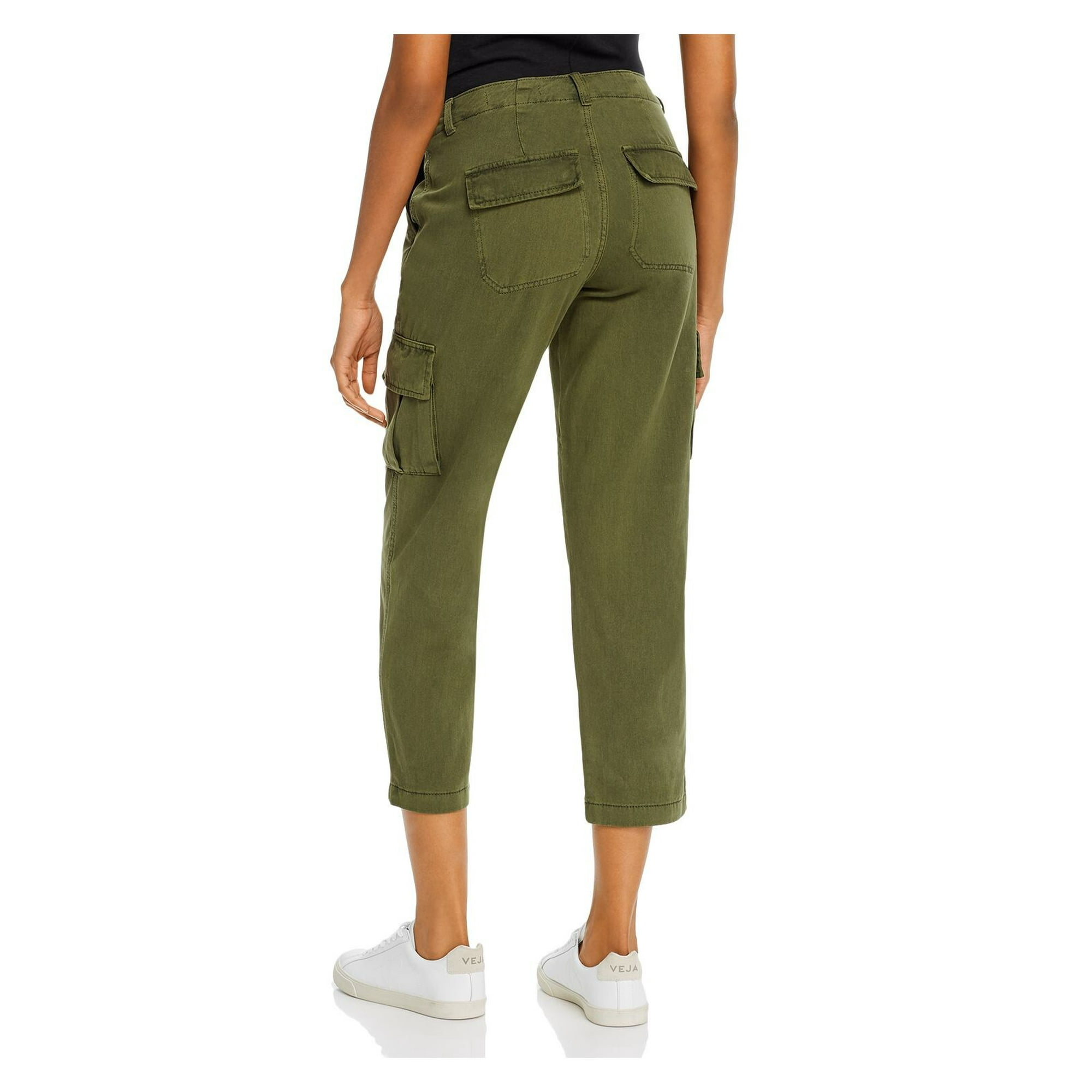 BLANK NYC Pantalon Cargo Vert a Fermeture Eclair Taille 24 Walmart