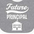 thumbnail image 4 of Inktastic Future School Principal Boys or Girls Baby Bib, 4 of 4