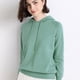 thumbnail image 5 of Suéter de otoño e invierno para mujer, novedad de 2024, jersey liso de manga larga con capucha, jerséis de punto holgados e informales de moda coreana para mujer, 5 of 5