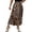 Skirt 265# Gold, variant on oqasdz Satin Maxi Skirts for Women Leopard Prints Slit Elegant High Waist Side Split Long Skirt with Flowy Hem and Comfortable Fit Outwear
