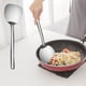 thumbnail image 1 of Utensilios de cocina Espátula para wok Espátula para freír Cuchara de acero inoxidable Mango extra largo de metal Herramientas de cocina Utensilios para wok y accesorios para wok Wok de hierro y acero, 1 of 6